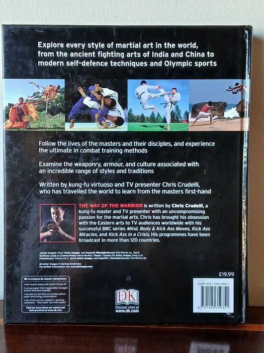 Livro ilustrado sobre Artes Marciais (The War of the Warrior)