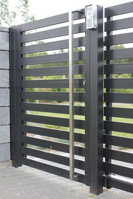 Ogrodzenie palisadowe lamele poziome palisada pozioma PRODUCENT!