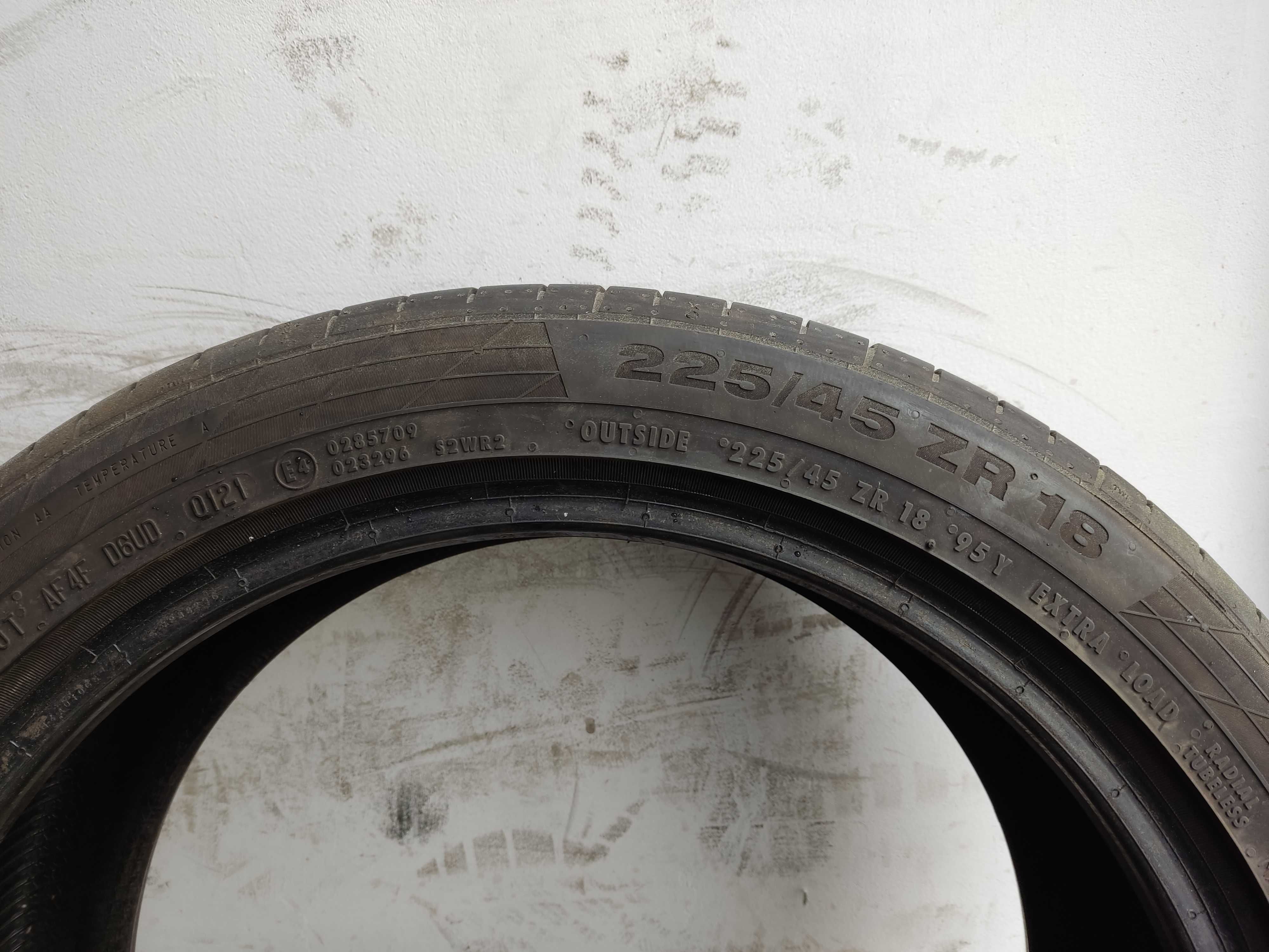 1x225/45R18 Continental ContiSportContact 5P, 2021 rok