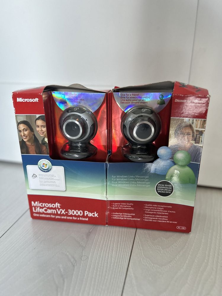 Microsoft LifeCam VX-3000 Pack kamera internetowa dwupak Windows