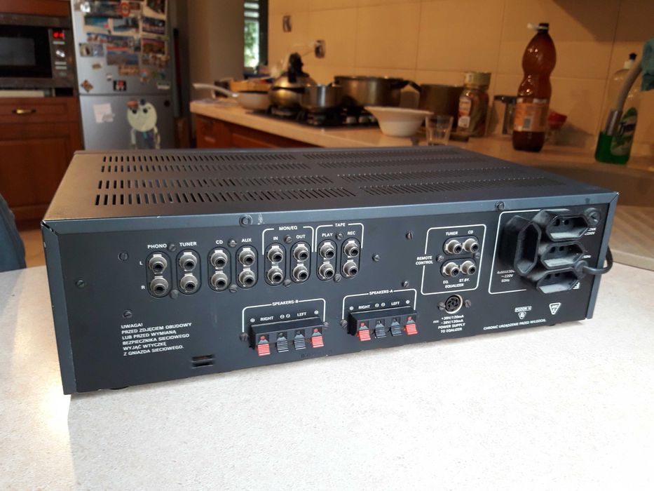 Wzmacniacz Diora WS 504 kolor ciemno szary grafit-UNIKAT