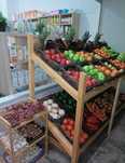 Expositor de frutas e legumes