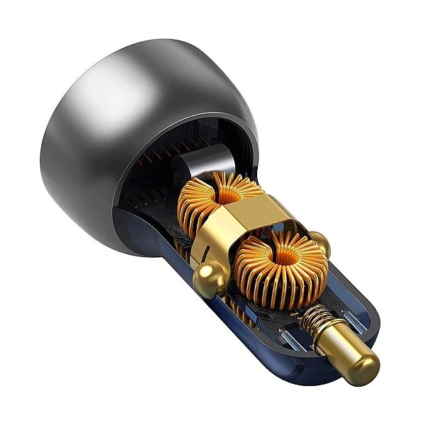 Baseus ładowarka samochodowa USB / USB Typ C 65 W 5 A SCP Quick Charge