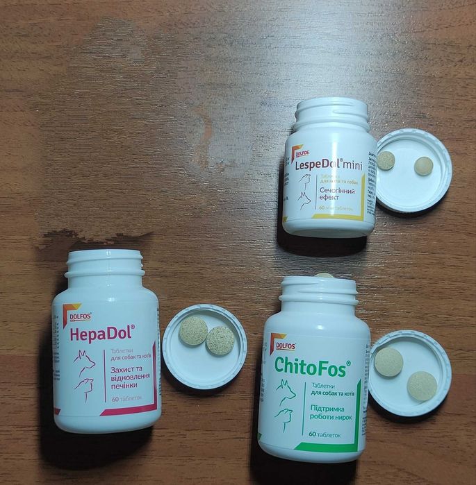 Препараты для поддержания функции почек и печени у кошек и собак