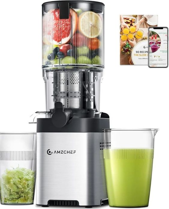 Соковижималка повільного віджиму AMZCHEF ZM1902B (220–240V)