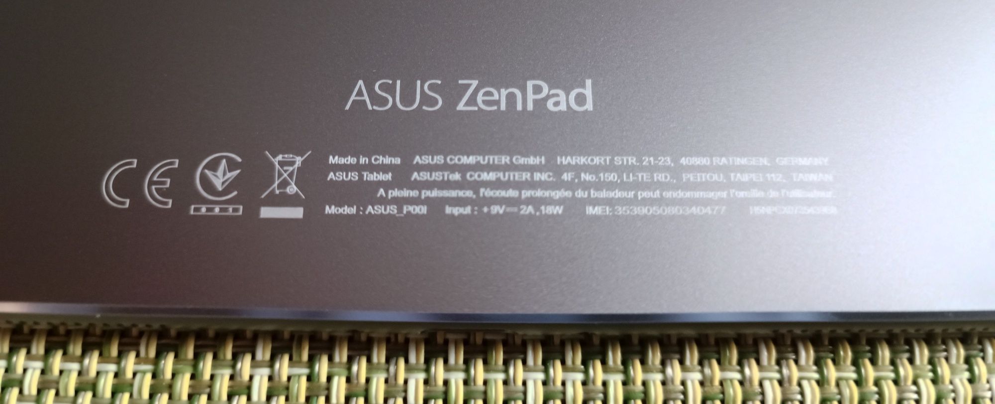 Продам планшет ASUS ZENPAD, Z500KL 4/32 GB