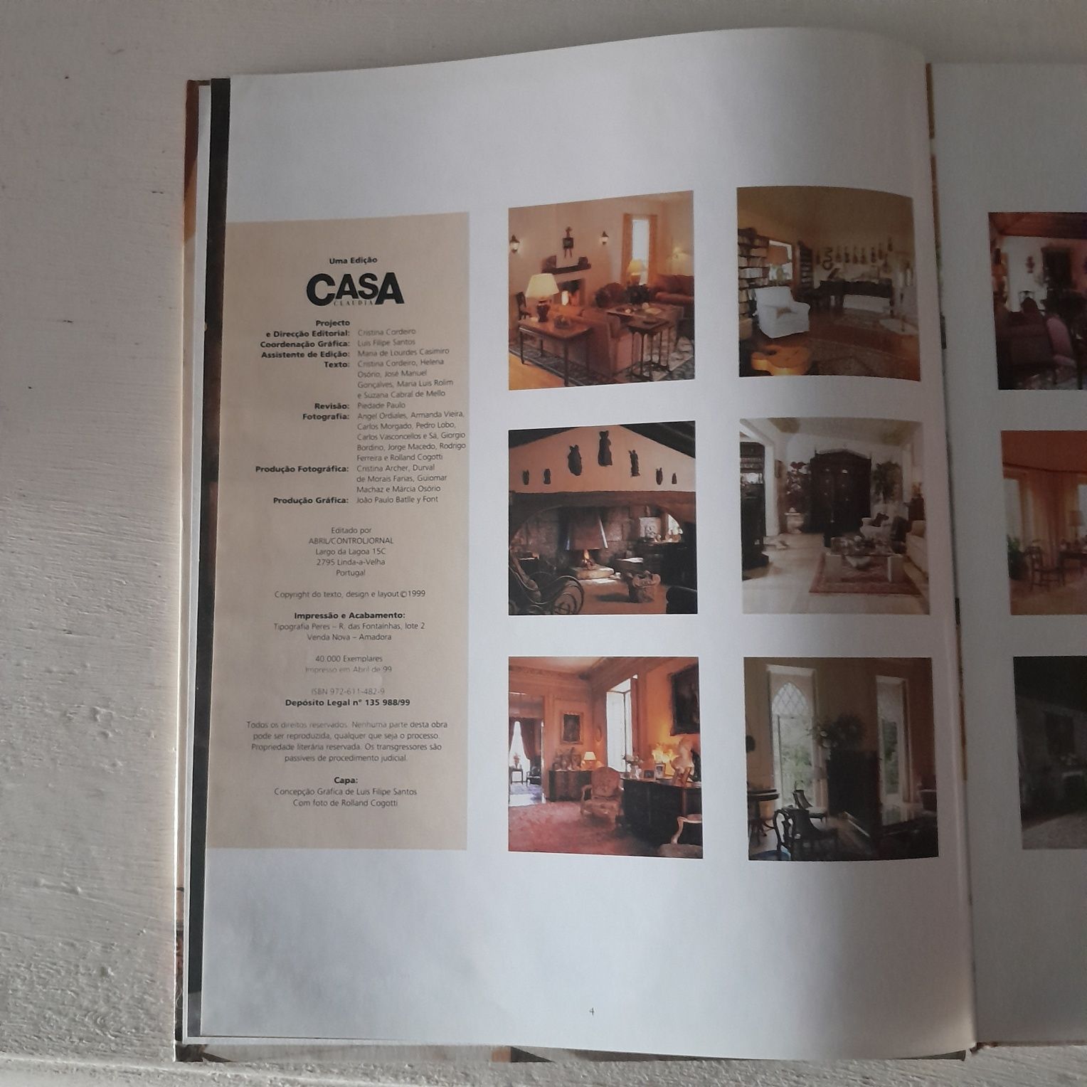 Livro Casas com alma - edições Casa Cláudia
