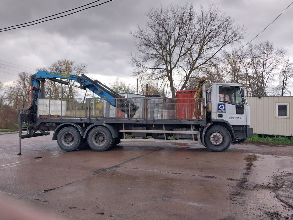 Кран-маніпулятор Івеко