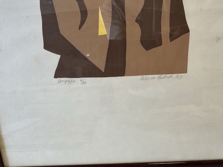 Serigrafia Catarina Furtado 93. Serigrafia 4 de 20.