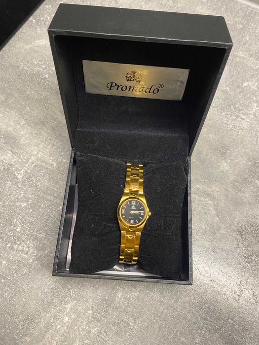 Pozłacany damski zegarek marki "Promado" / Nowy