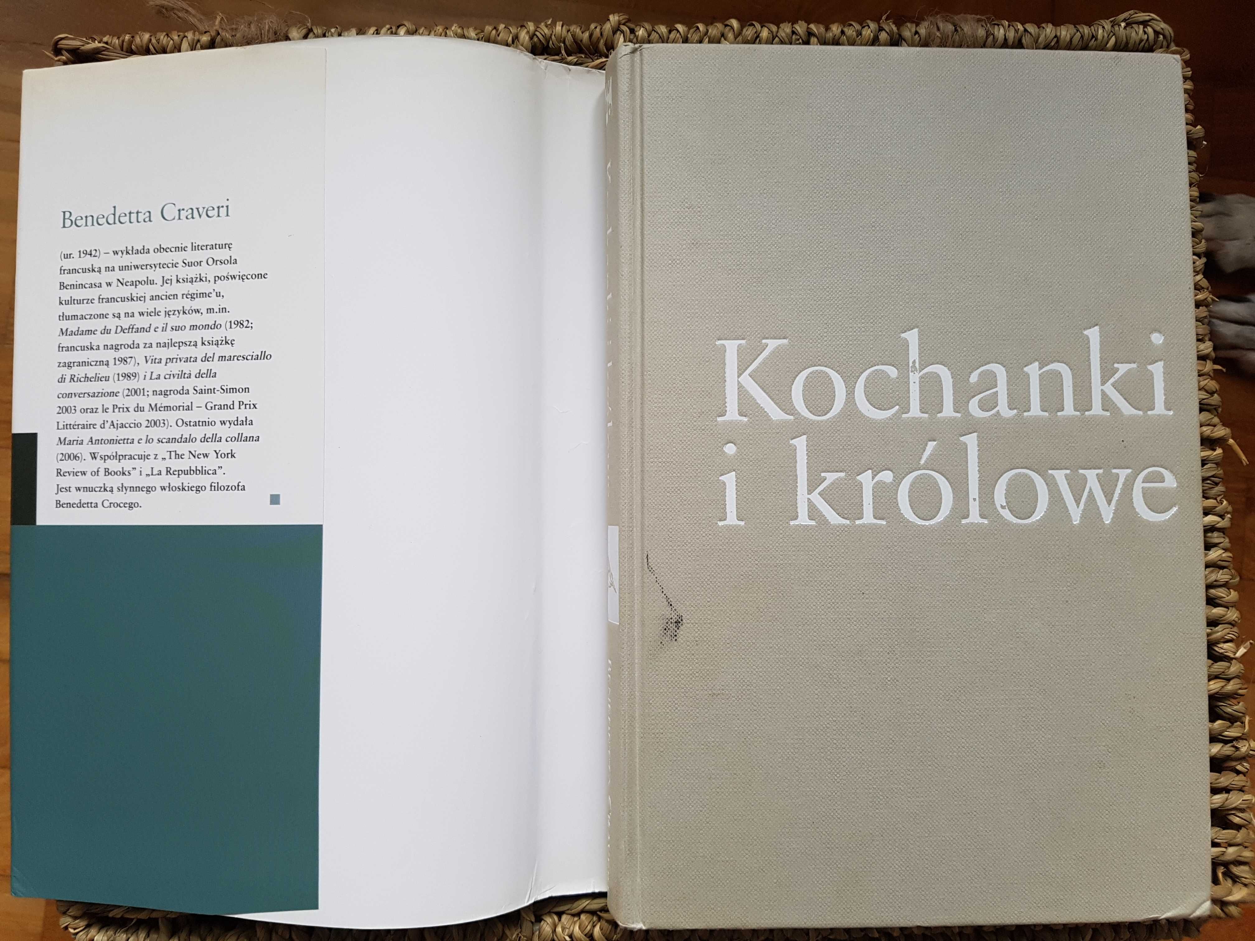 "Kochanki i królowe. Władza kobiet" Benedetta Craveri WAB