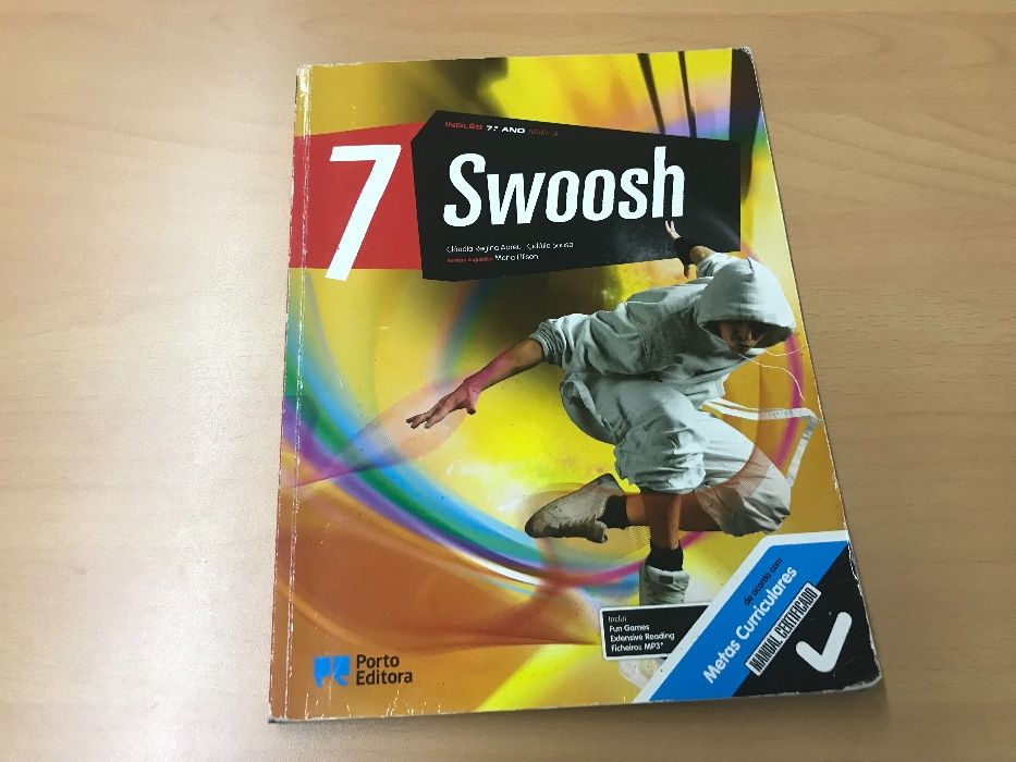 Livro Swoosh - Inglês 7º Ano