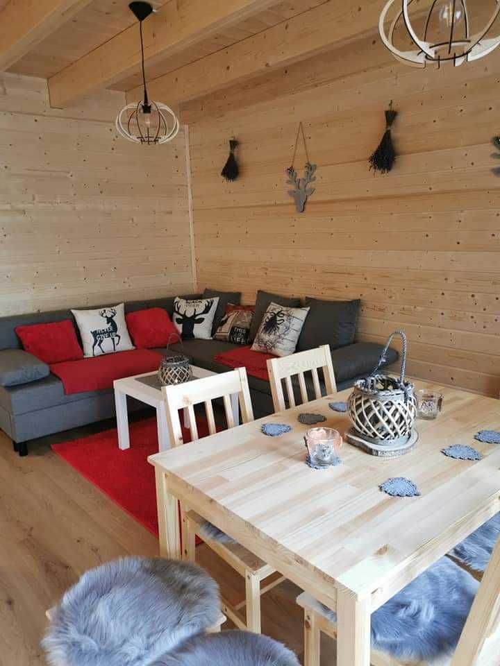 Domki letniskowe nad jeziorem w Marianowie woj zachodniopomorskie