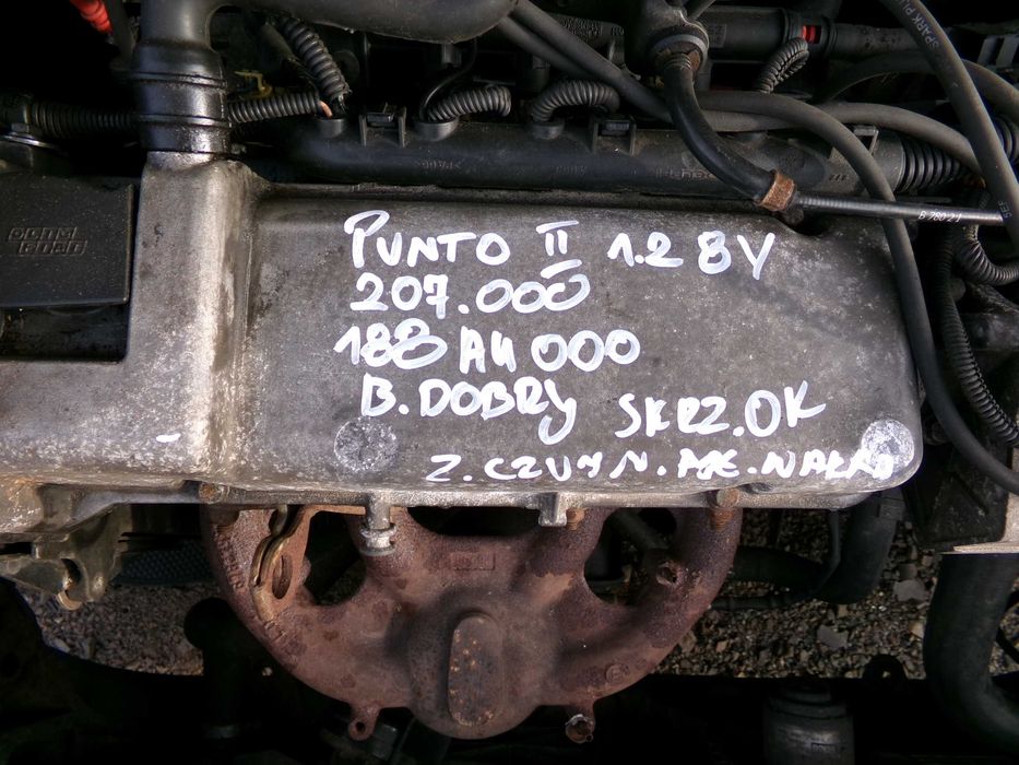 Wrz55 Silnik  fiat punto II 1.2 8v wysyłka gwarancja