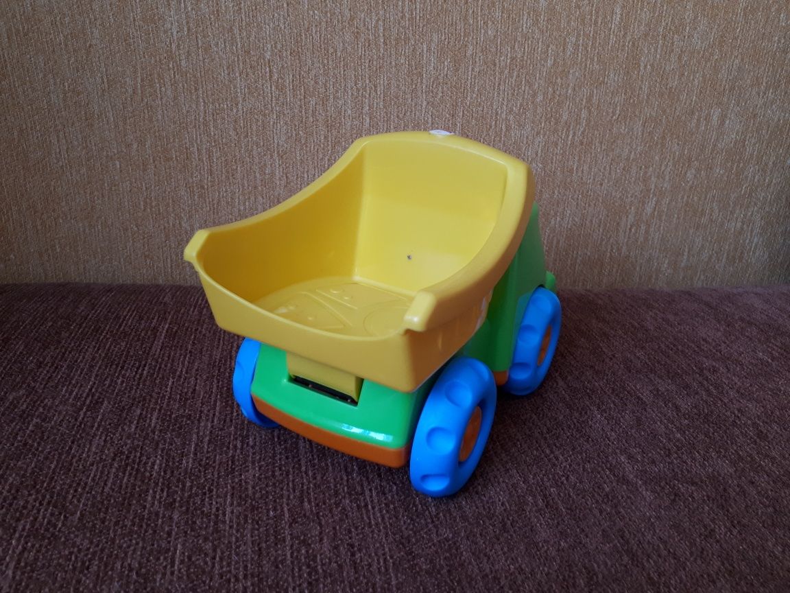 Fisher Price wywrotka ciężarówka interaktywna dźwięk