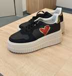Damskie buty sportowe sneakersy na platformie