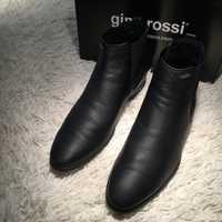 Gino Rossi sztyblety botki męskie skórzane