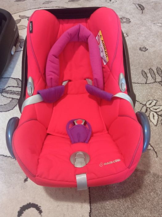 Fotelik Maxi Cosi 0-13kg, baza ISOFIX FamillyFix, śpiworek