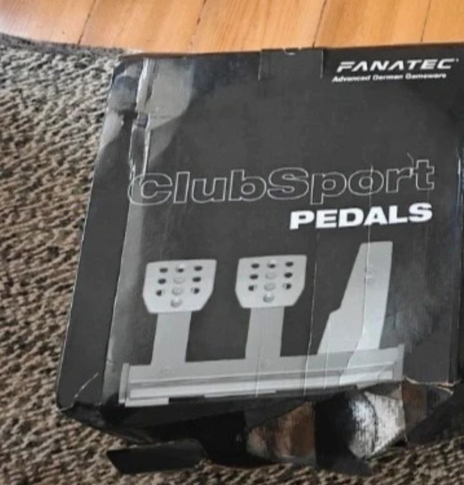 Fanatec clubsport v2 Pedais + Clubsport V2,5 base