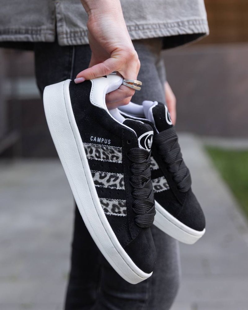 Жіночі кросівки Adidas Campus 00s Black Leopard