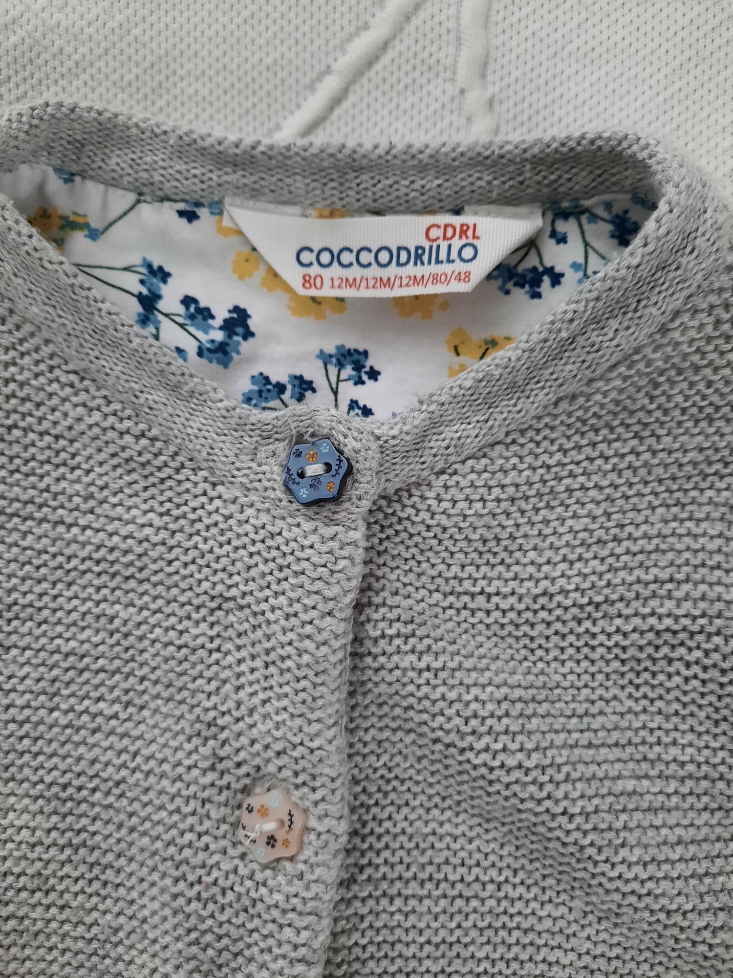 Sweterek Coccodrillo rozmiar 80-86