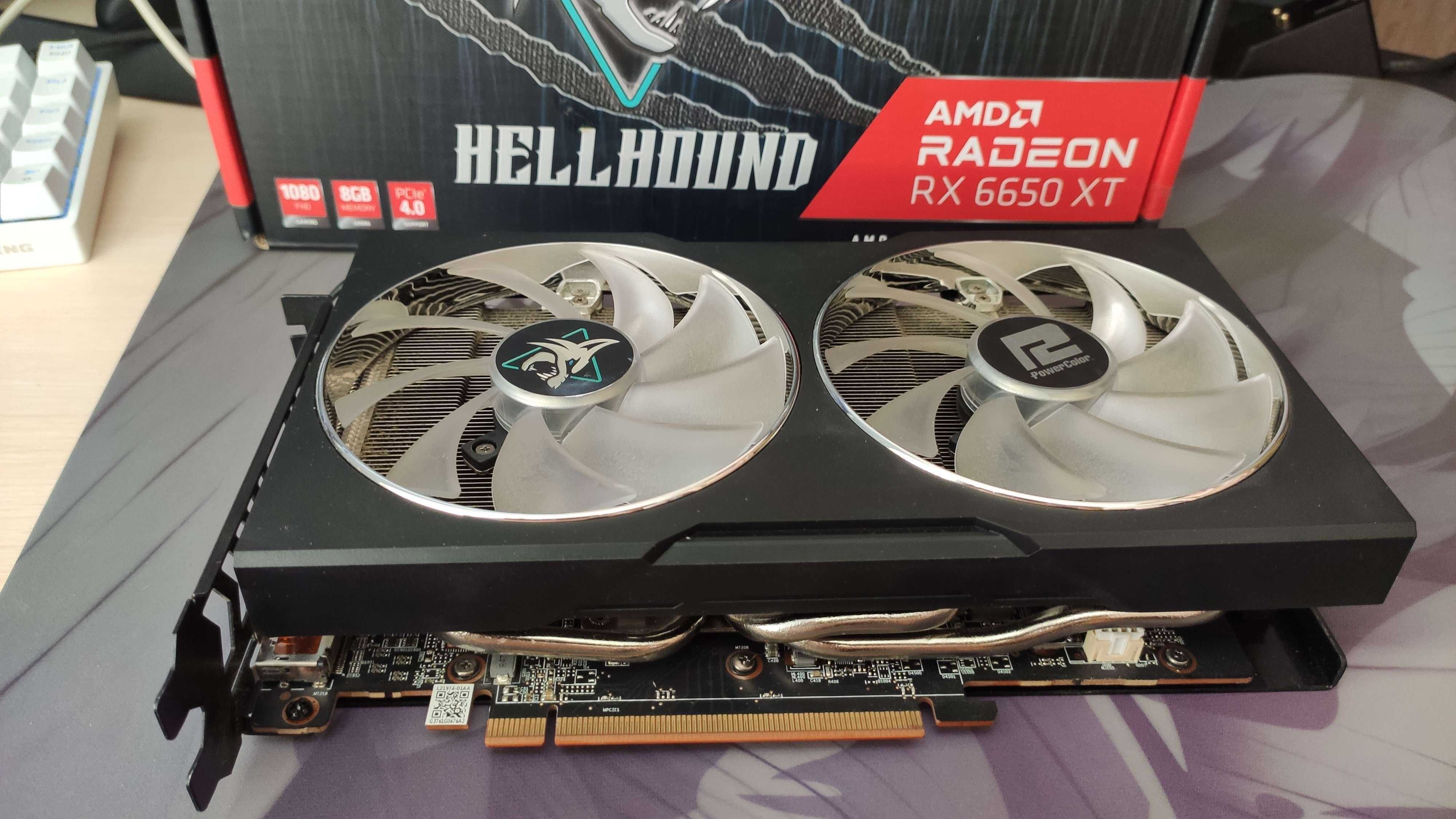 RX6650XT Hellhound 8GB GDDR6 OC