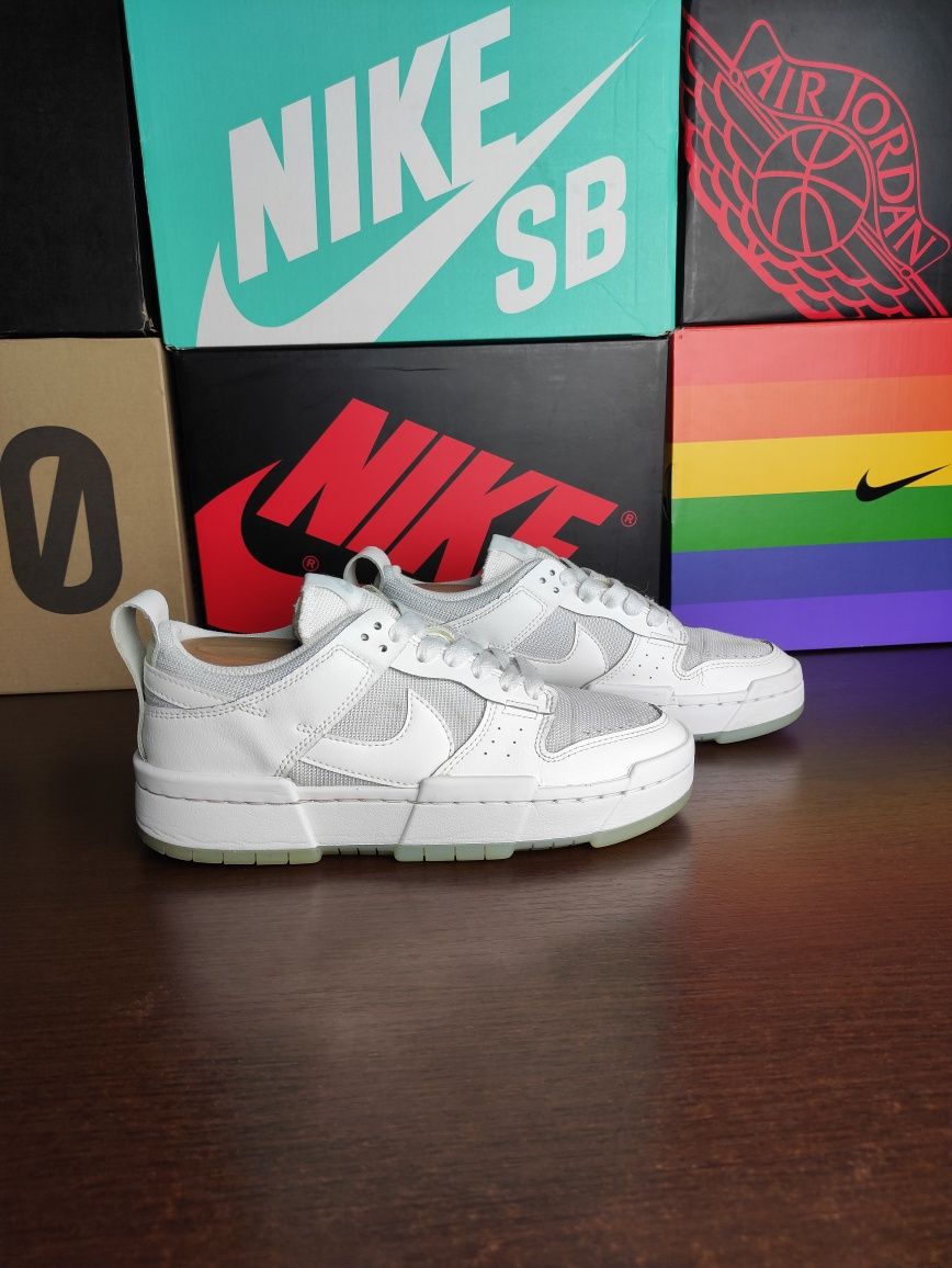 Buty Nike Dunk Low Disrupt  37.5 EU 23.5 cm White Photon Dust Dunki ni
