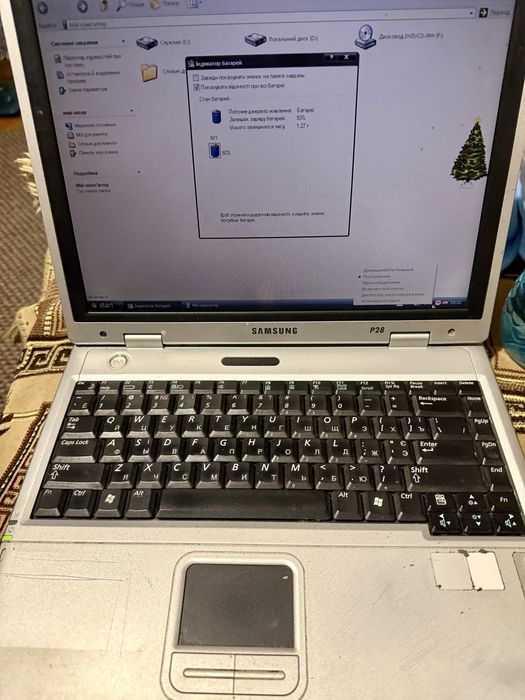 Ноутбук samsung p28