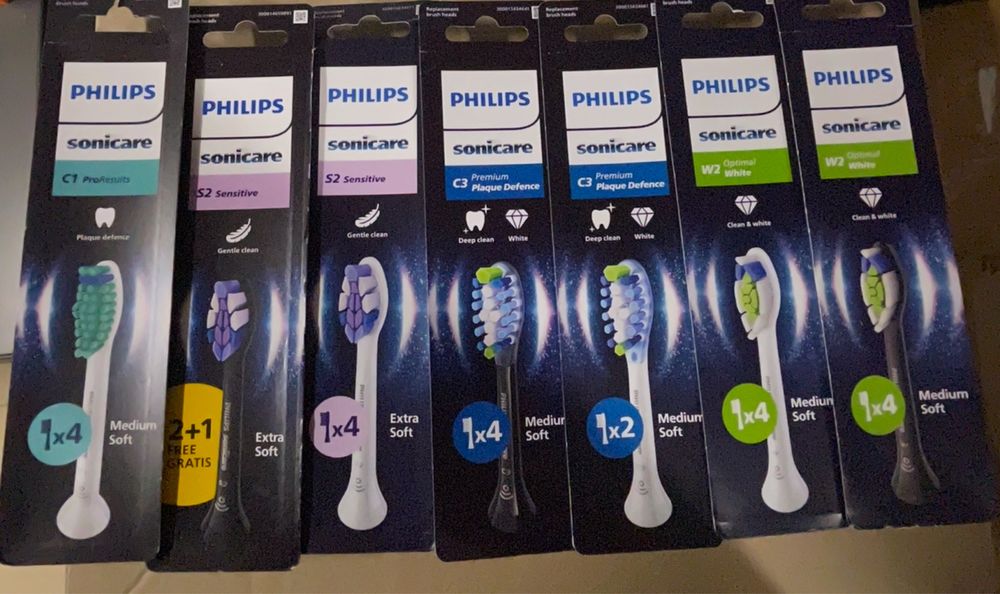 Насадки для зубної щітки Philips Sonicare