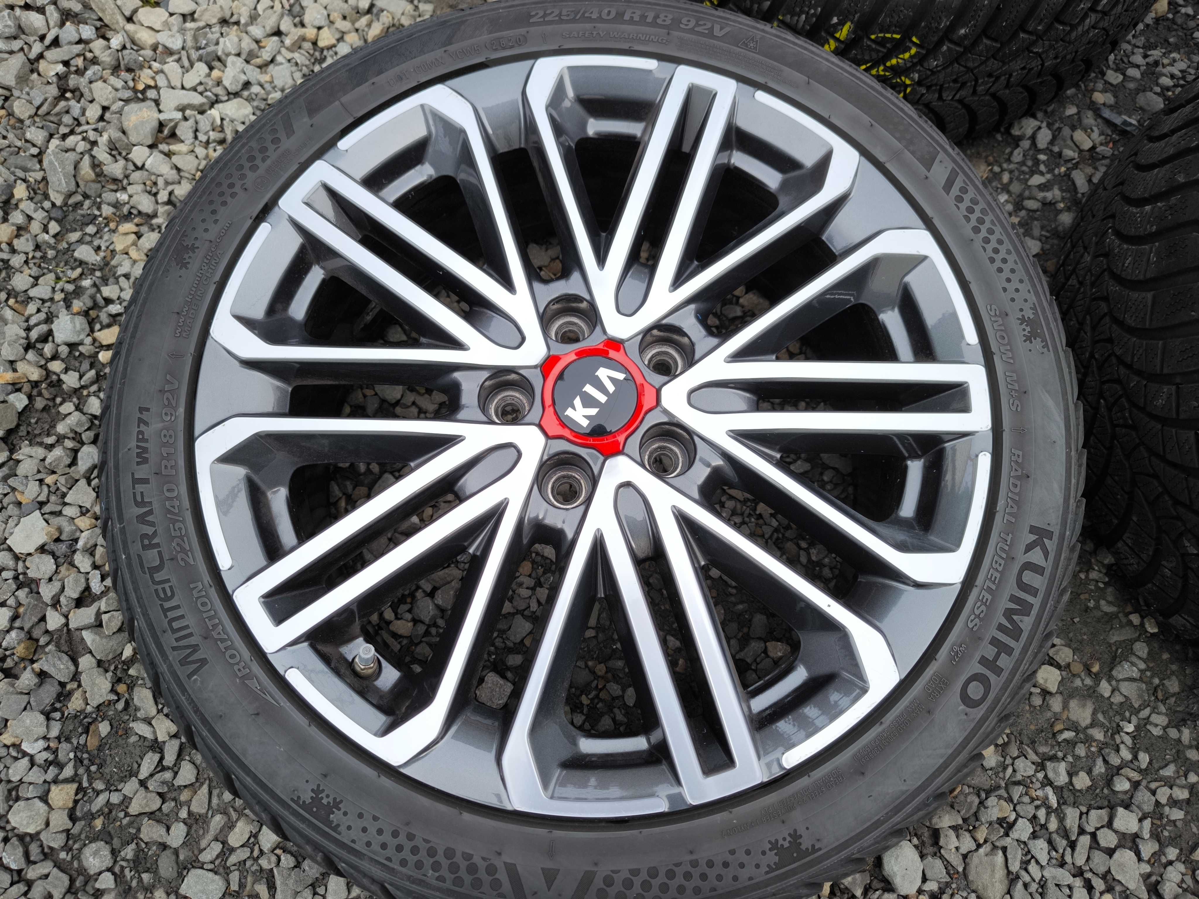 Koła KIA pro CEED FORTE GT VENGA Hyundai 18 5x114,3 ET55 Opony 225/40