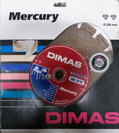 Disco de corte vários materias Dimas Mercury 2 Diamantes 300mm Novo