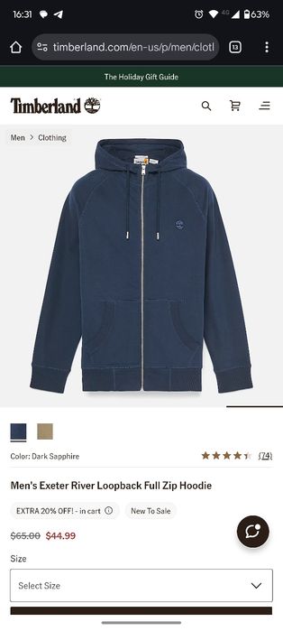 Продам худі Timberland