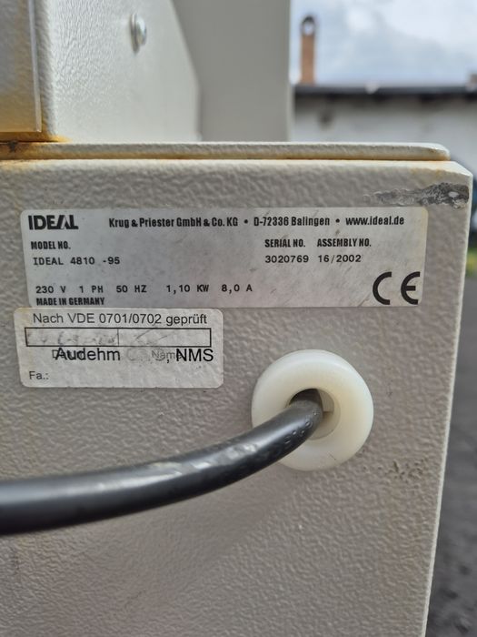 Gilotyna do papieru ideal 4810 - 95
