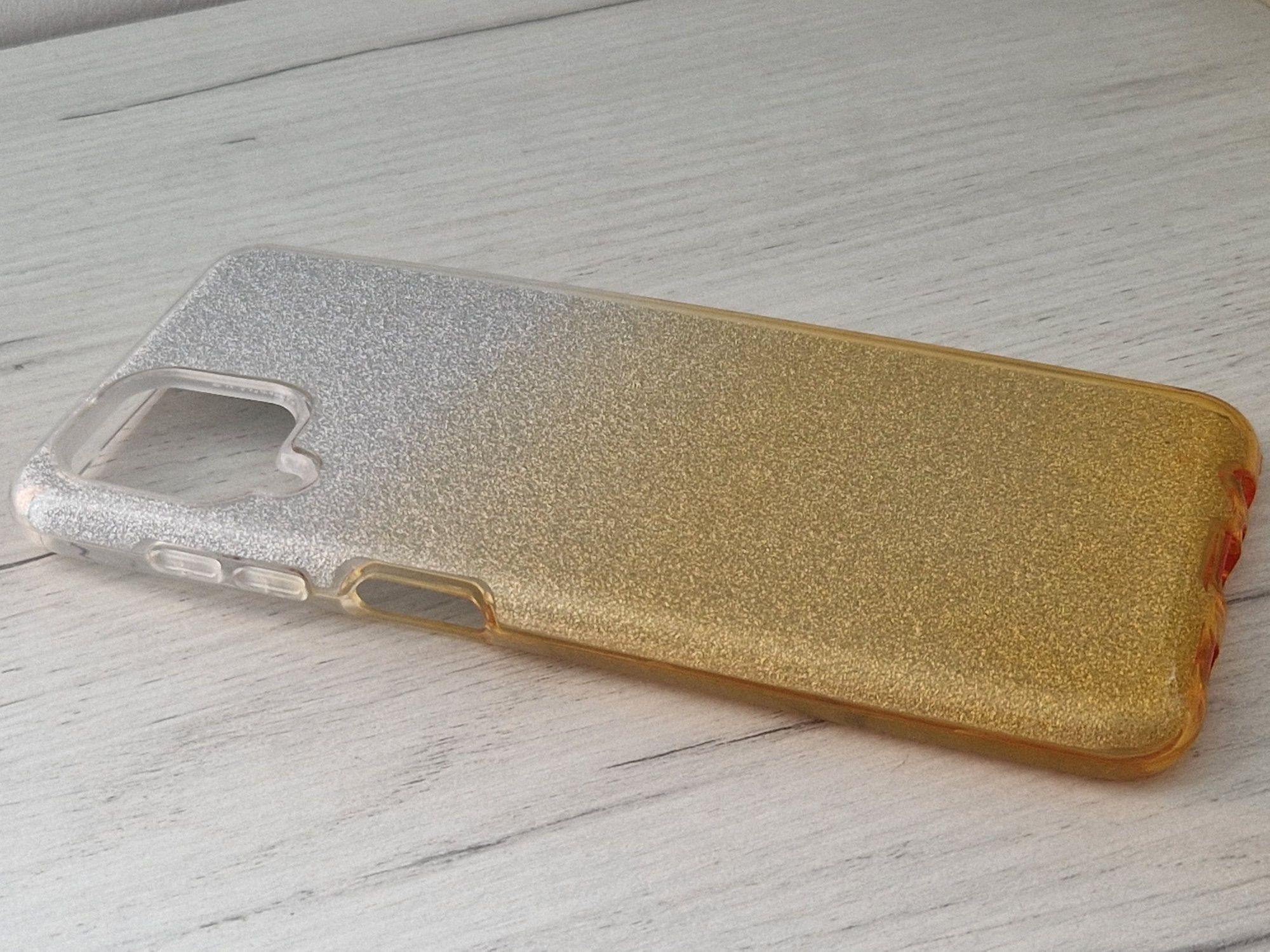 Back Case BLING do Samsung Galaxy A12 Złoty