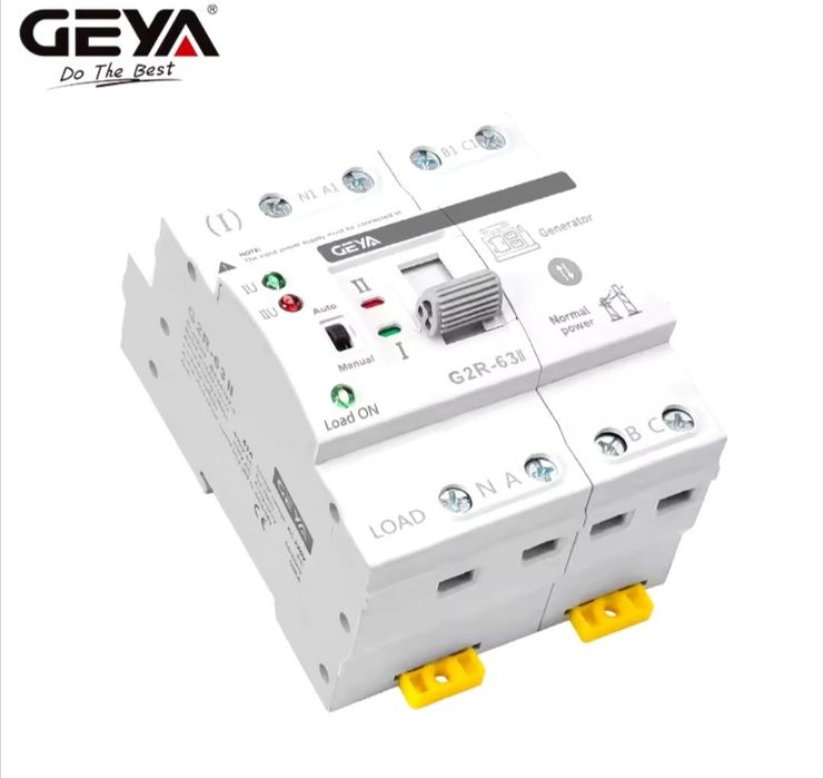 В нявності‼️ Автомат введення резерву АВР GEYA 63A 4полюси 380V‼️