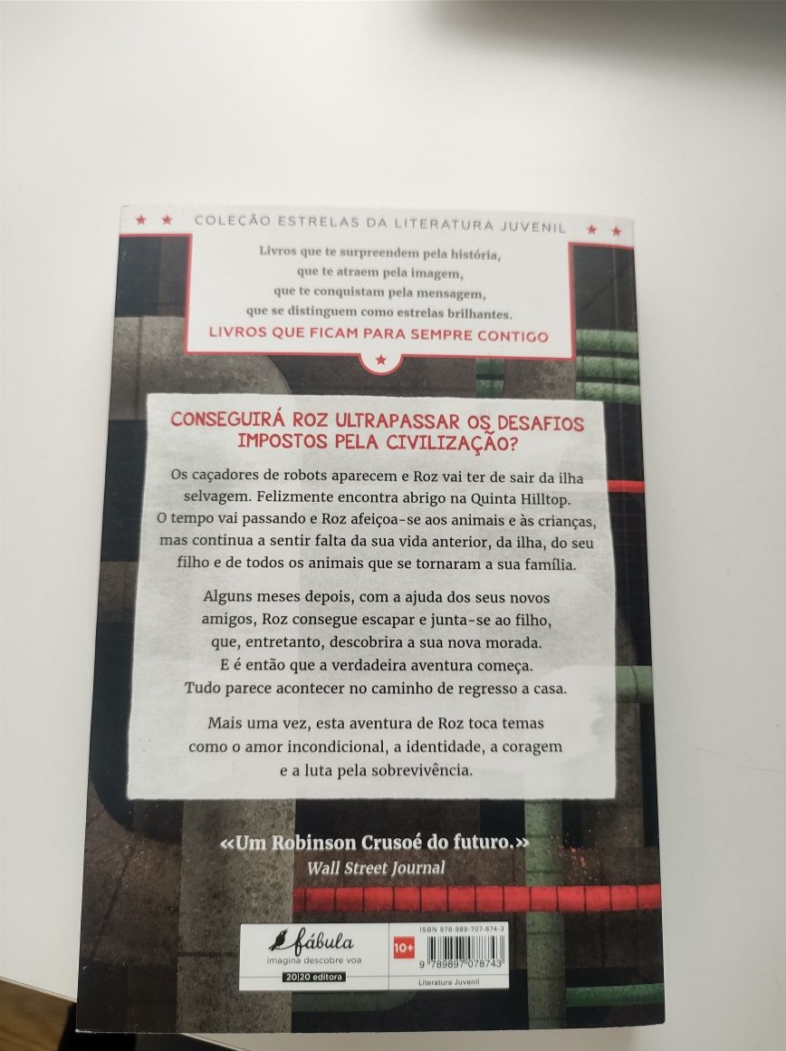 Livro "Robot em Fuga"