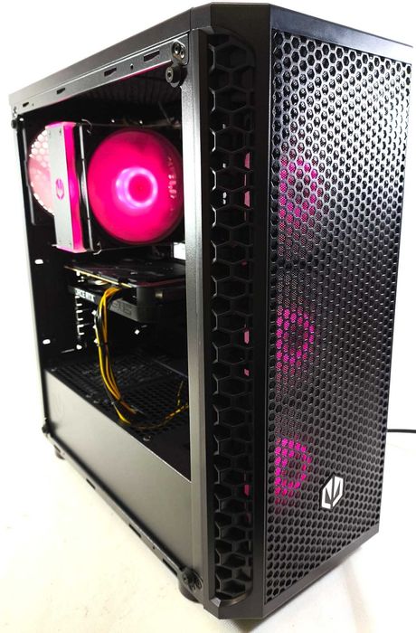 Komputer do GIER fabrycznie NOWY Ryzen 5 16GB 512GB RTX 5050 8GB ARGB