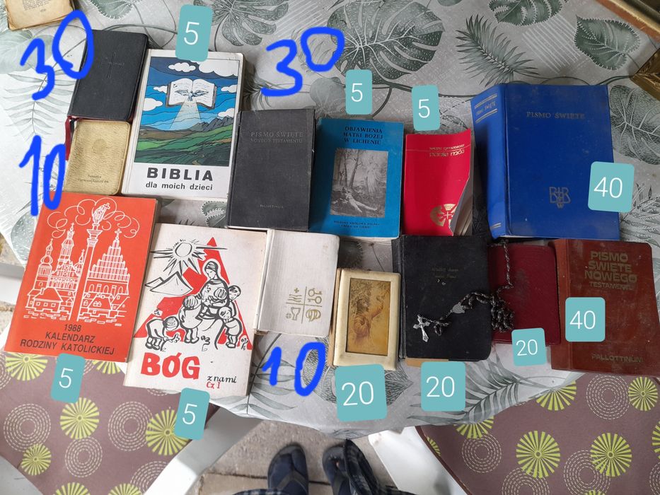 Stare Pisma Święte, modlitewniki