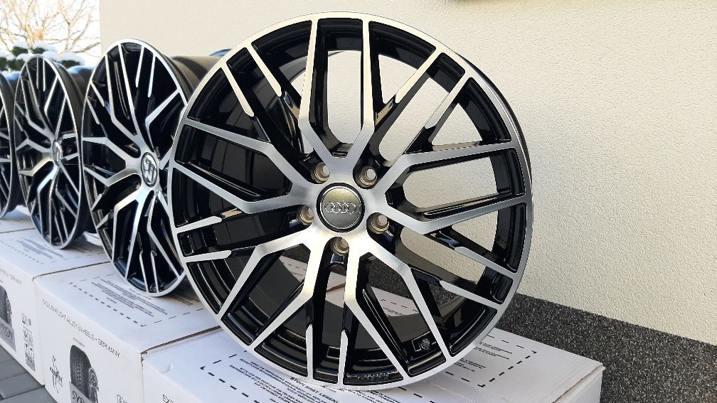 Nowe Alufelgi 5x112 R18 Audi A3 A4 A5 A6 Q2 Q3 Q5 Vw Passat B7 B8 Golf