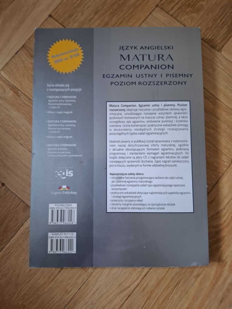 Podręcznik matura companion jezyk angielski