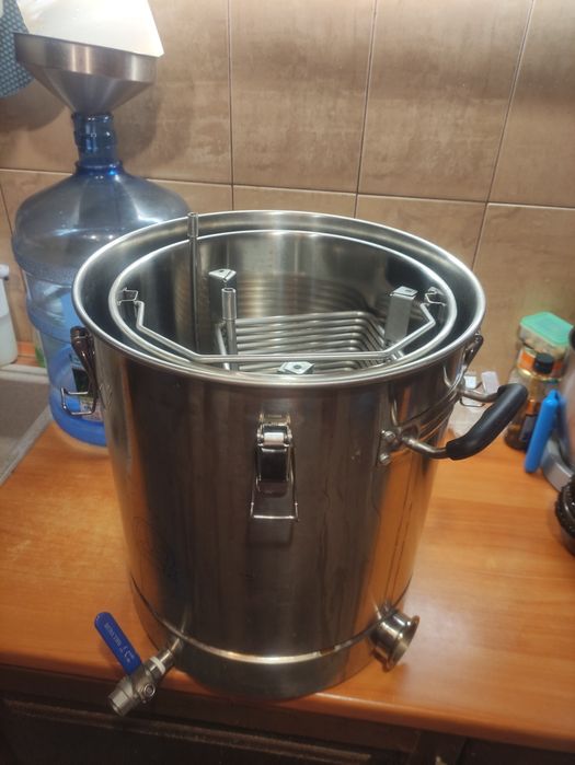 Перегонный куб magnum still 40л с чиллером и бункером