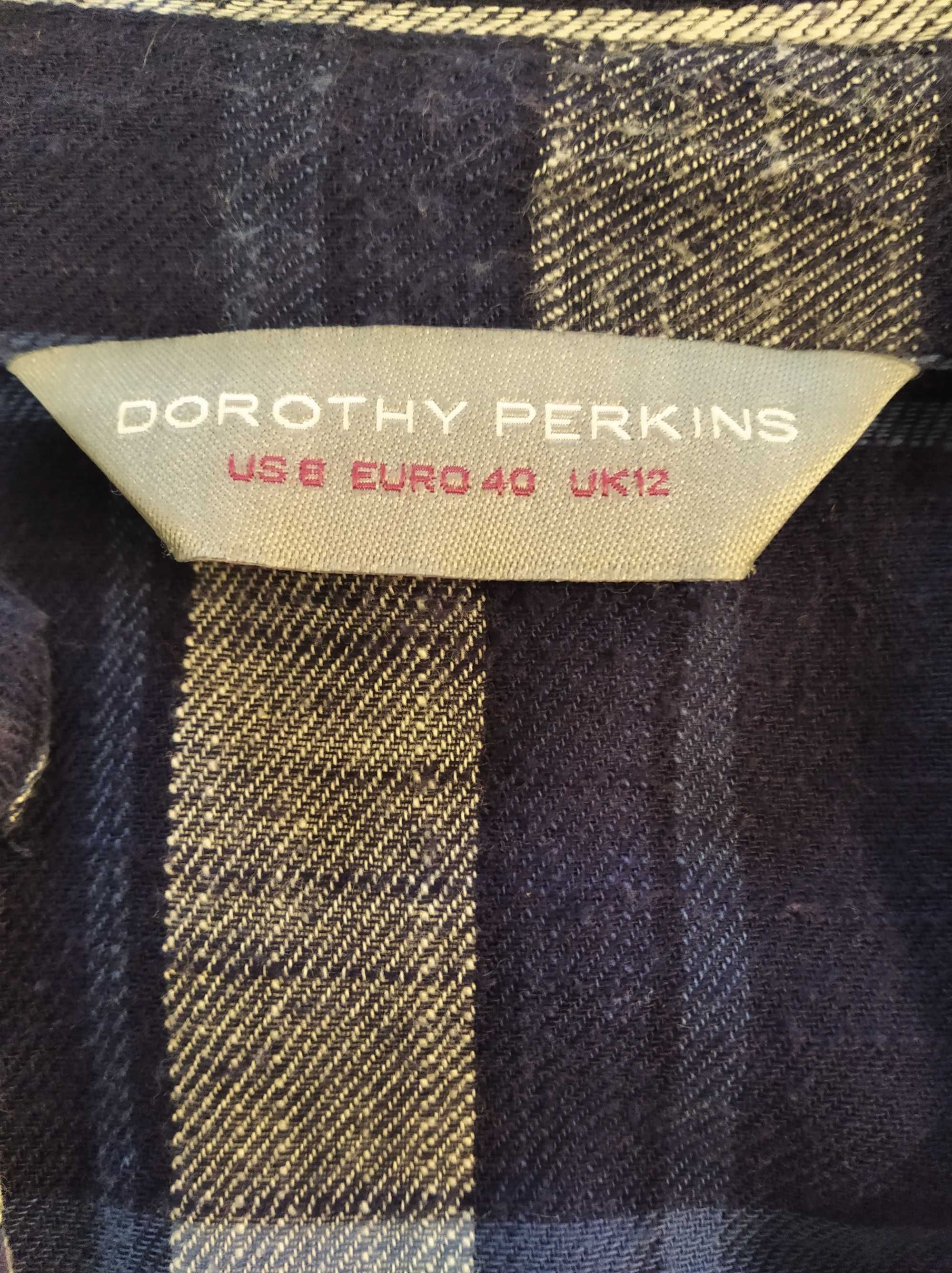 Фланелевая рубашка фирмы Dorothy Perkins. Индия. Размер 8-40-12.