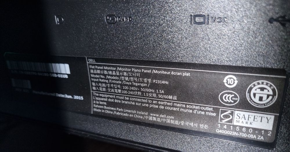 Монитор DELL P2314Hc