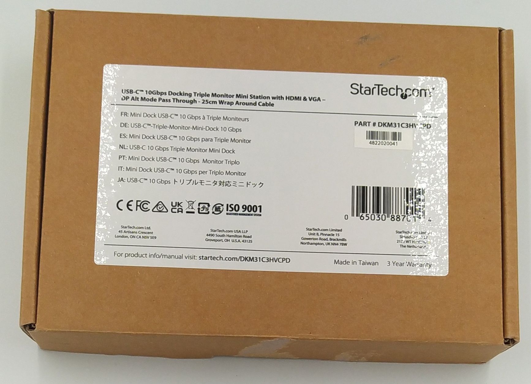Mini stacja dokująca DKM31C3HVCPD startech.com