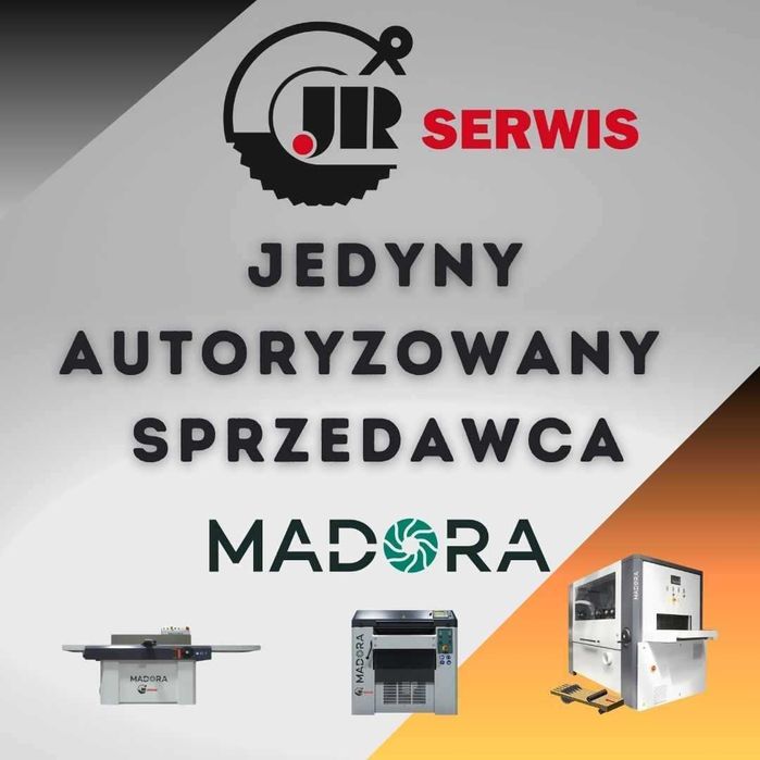 GRUBIARKA A630, MADORA ulepszona konstrukcja  JAROMA, wał spirlany, st