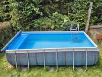 Basen ogrodowy 2x4x1 m