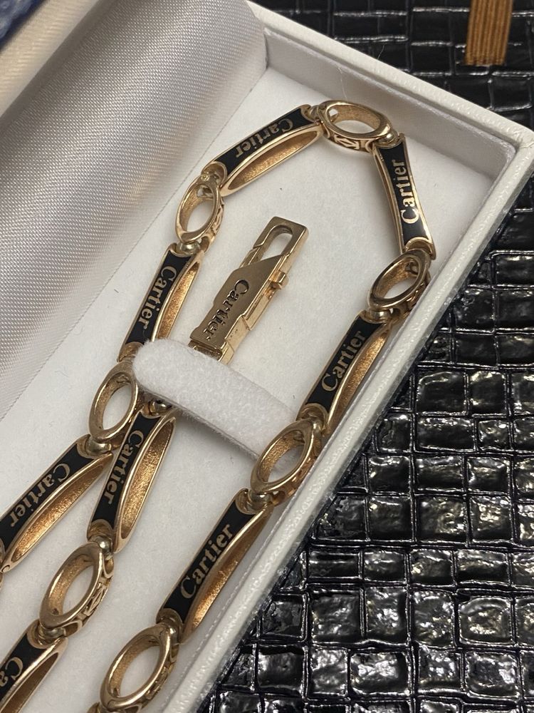 Красивая Золотая Цепочка Cartier,новая, вес 57.34гр