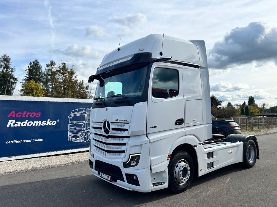 Mercedes-Benz ACTROS L bez retardera prokontraktowy  1848LS GIGA tylko 65tys km JAK NOWY silnik3generacji aktywny tempomat
