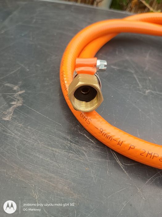 Wąż do przelewania gazu