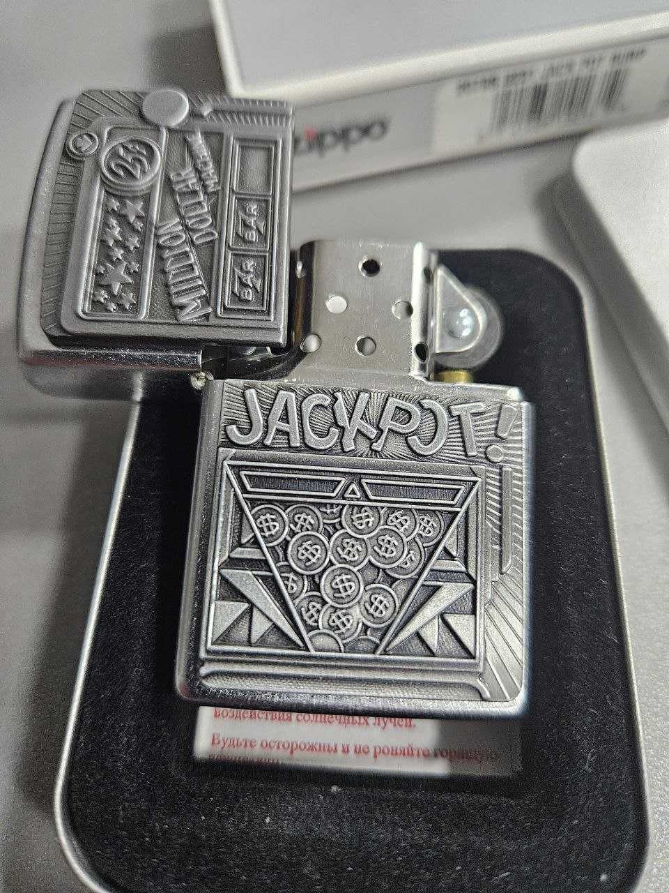 Коллекционная зажигалка Zippo серия  "Азартные игры"